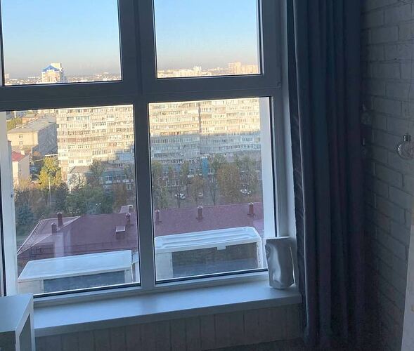 ЖК Большой. Окна с квартире. Фото Эльдар Мусапаров
