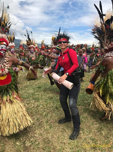 Папуа Новая Гвинея. Фестиваль Mount Hagen. Фото Ольги Хоружиной