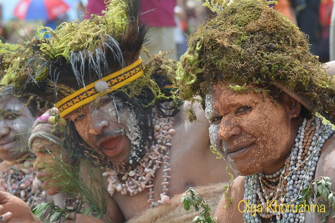 Папуа Новая Гвинея. Фестиваль Mount Hagen. Фото Ольги Хоружиной