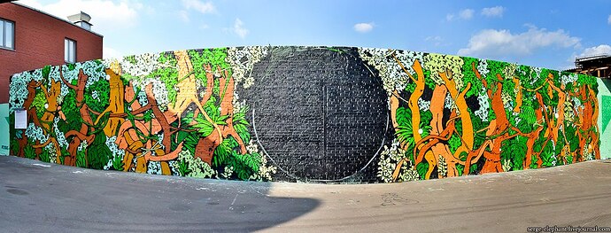 Проект "Стена", Винзавод, Москва, 2014. Фото из архива Артура Голякова
