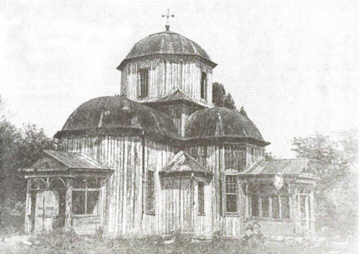 Бывшая Екатерининская церковь. Фото 1974 года|722pxx508px